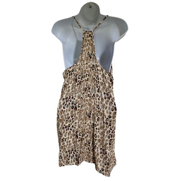 Her Entire Name Says Grace Leopard Print Sundress Mini Size Women's Medium - Picture 3 of 5